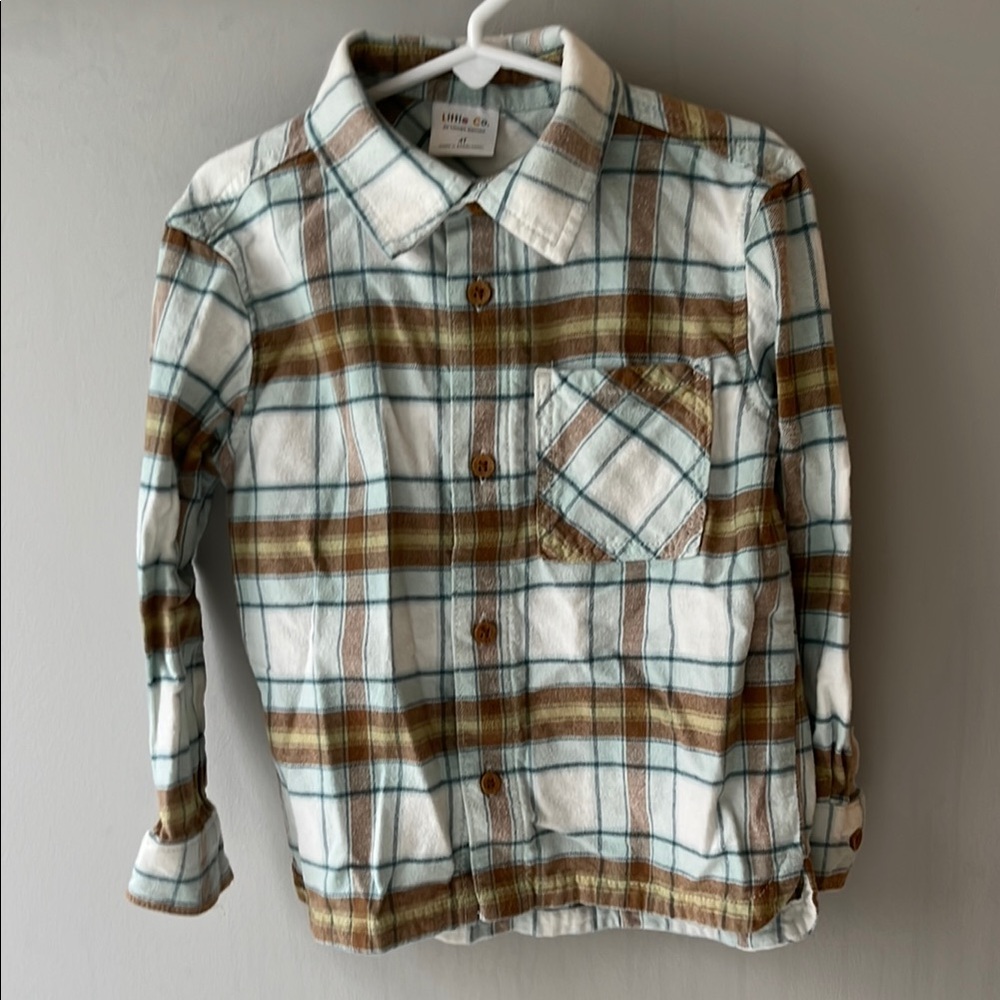 Little Co by Lauren Conrad Organic Cotton Plaid Shirt